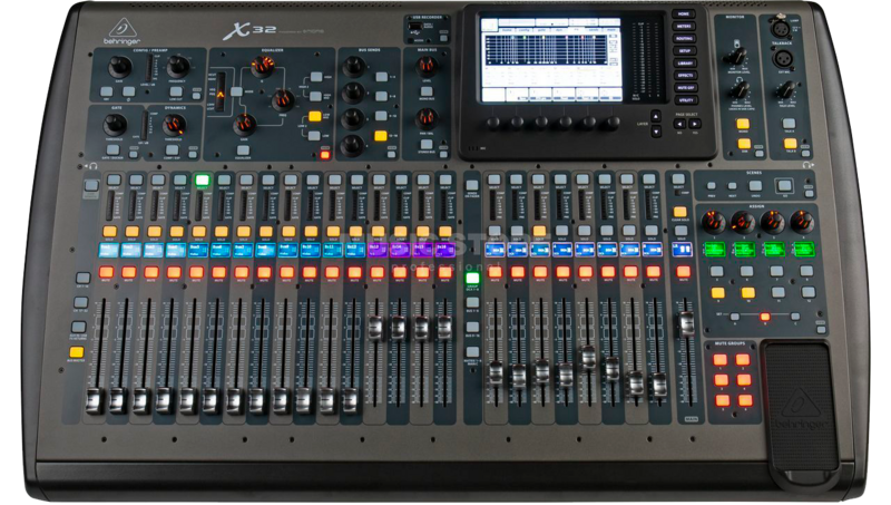 Шаблон для Behringer X32
